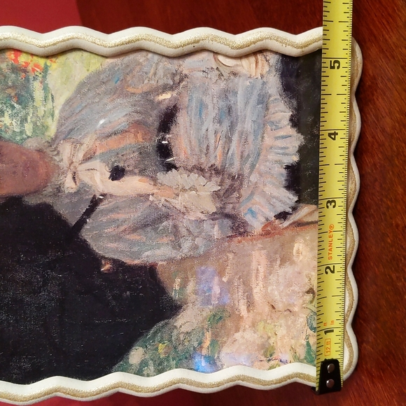 Gold Accented Metal Desk Frame - Picture 4 of 4